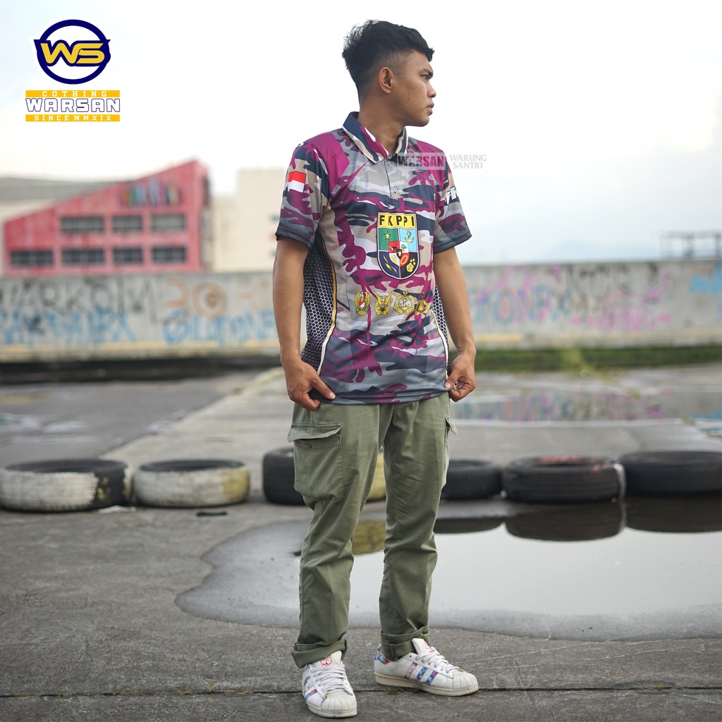 Kaos Polo FKPPI / Wangki Fkppi / Kaos Fkppi Kerah / Kaos FKPPI fullPrint