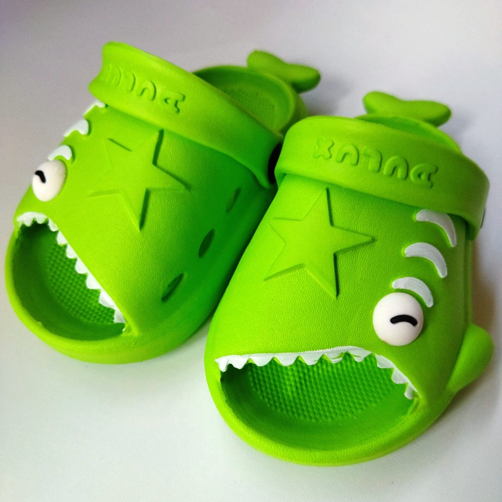 Sandal Anak Motif Baby Shark Lucu Usia 1 - 3 Tahun Size 20 - 25