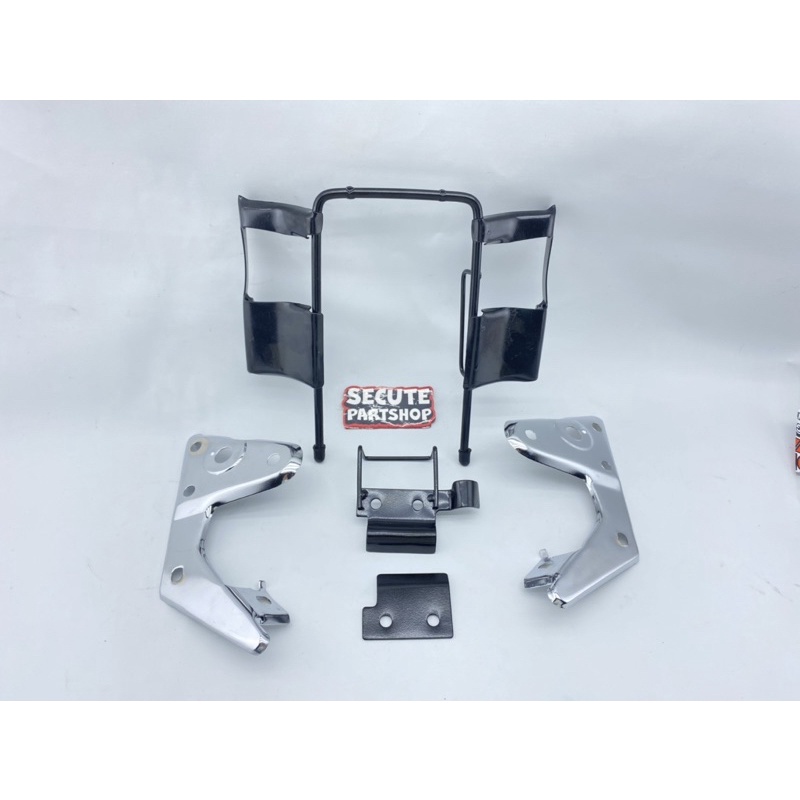 BREKET DUDUKAN KUPINGAN LAMPU DEPAN RX KING OVAL 2002-2004 CKD PASS