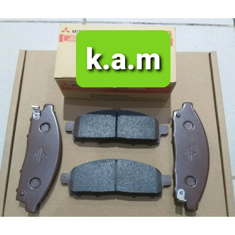 kampas rem depan brake pad triton pajero sport