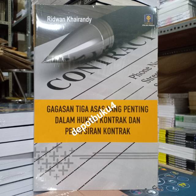 Jual Buku Original Gagasan Tiga Asas Yang Penting Dalam Hukum Kontrak