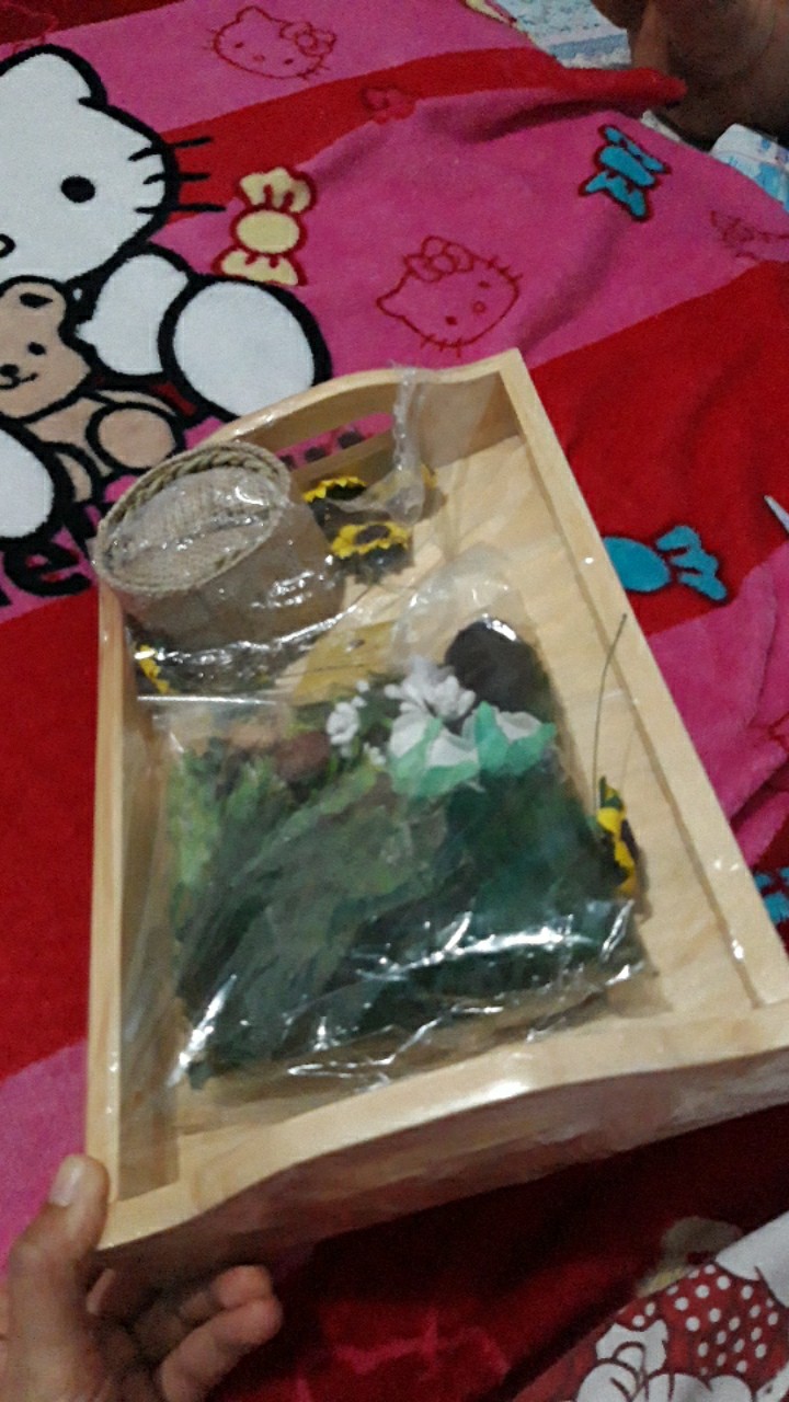 Nampan Kayu Uk.<br />28x18x4cm