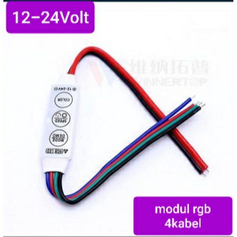 MODUL CONTROLLER RGB 4KABEL 12-24V