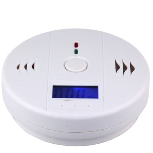 Pendeteksi Smoke Detector Alarm Sensor Warning Alarm CO Carbon Monoxide Digital Karbon Monoksida