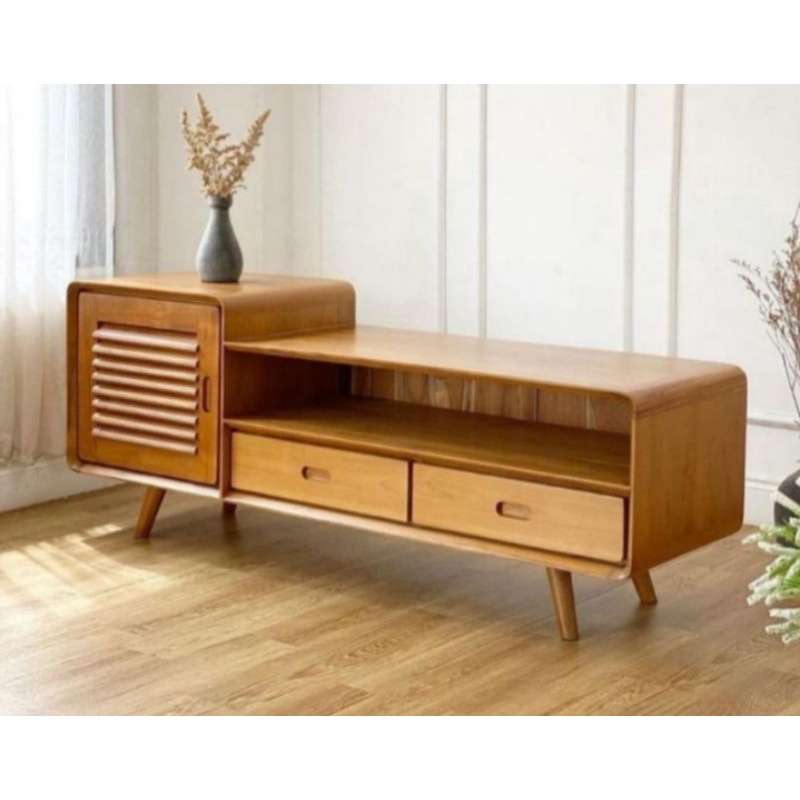 Bofet Retro Modern Kayu Jati UK 150