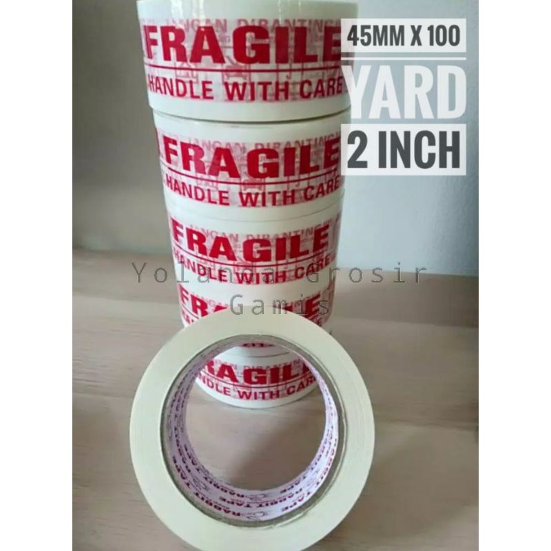 

LAKBAN FRAGILE MURAH 45*100 YARD