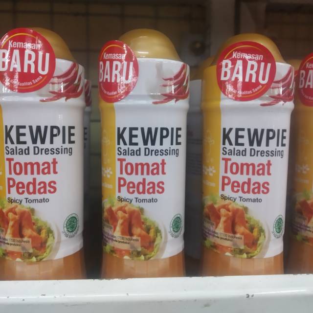 

Ready [Kewpie] salad dressing tomat pedas