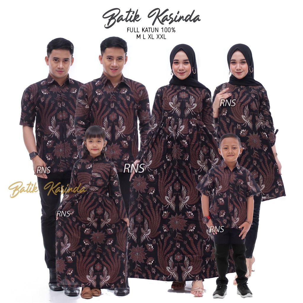 Baju batik Couple Keluarga Ayah Ibu Anak Pasangan Suami Istri Atasan Wanita Pria Dan Anak Anak Sania Ruflle Ori Ndoro Jowi Modern Family Lebaran Terbaru 2023