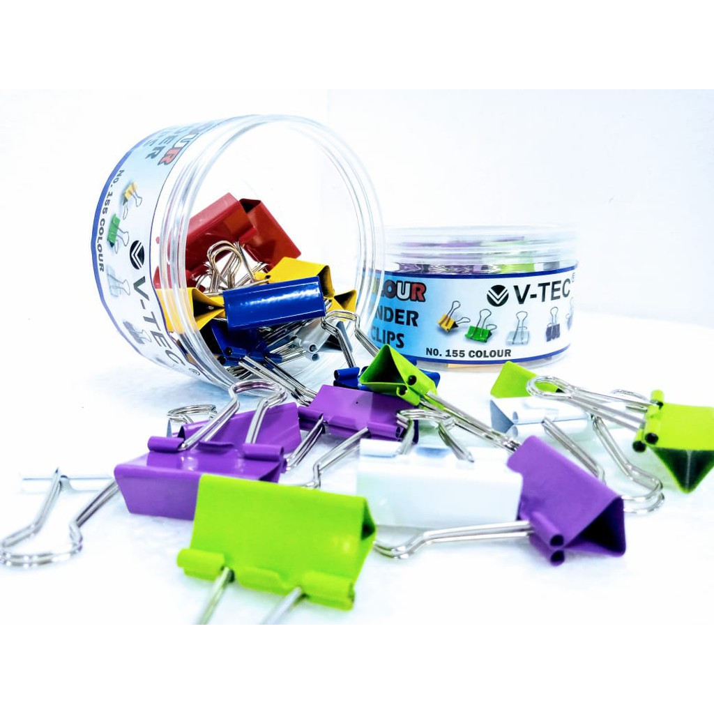 

V-TEC BINDER CLIP WARNA NO.155