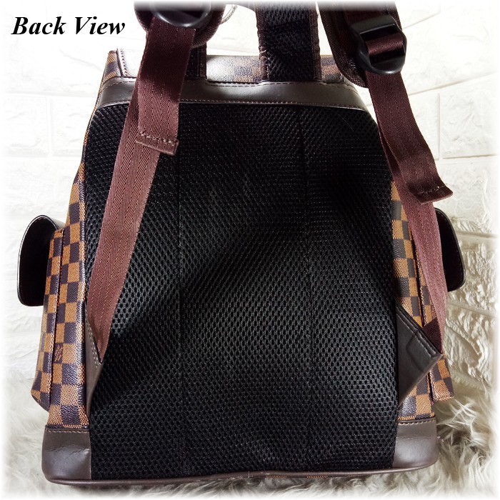 Lv Backpack Laptop Unisex