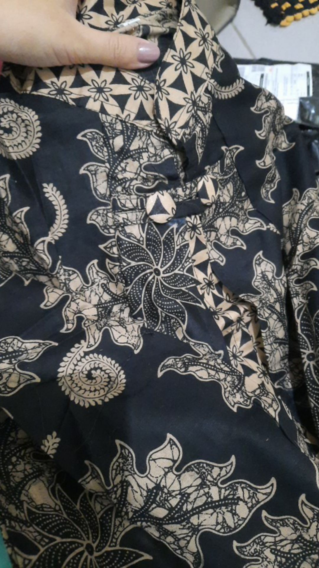 Batik Wanita Kekinian Blouse Batik Brokat Batik Kombinasi