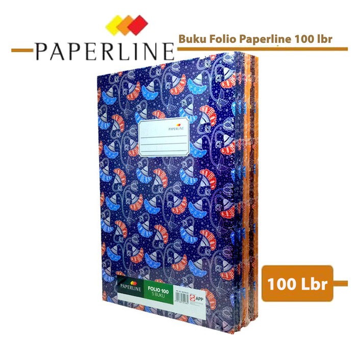 

Buku Tulis Hard Cover FOLIO 100 Lembar Paperline