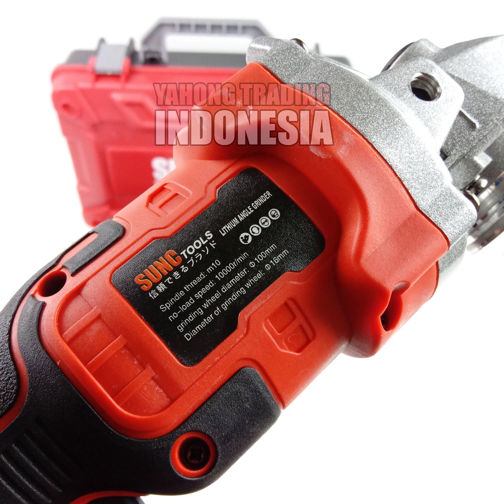 Mesin Gerinda Baterai Cordless Angle Grinder 98VF 98V  98 V SUNC TOOLS