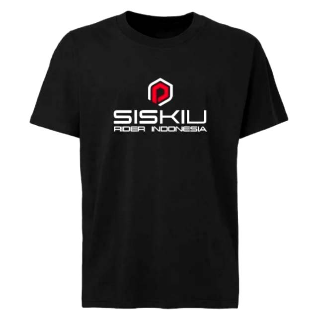 KAOS SEPERDA SISKIU RIDER, KAOS OUTDOOR SEPEDA SISKIU RIDER PREMIUM BLACK