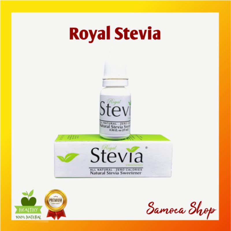 

Royal Stevia Drops Gula Stevia 15 mL Pemanis Alami NOL Kalori Gula Diet DEBM