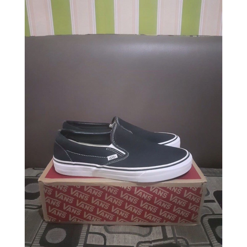 Vans Slip On Black&White Original Second