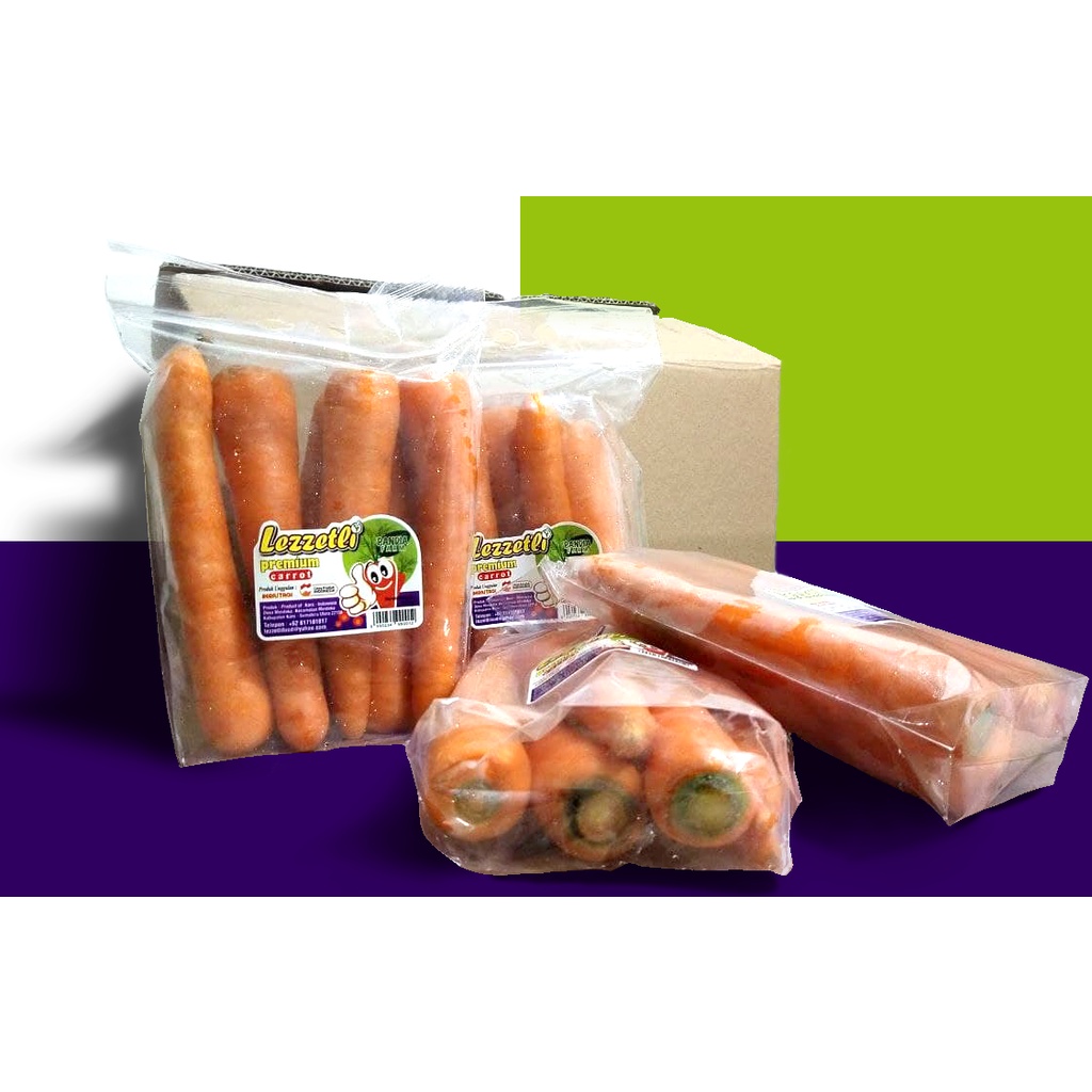 

LEZZETLI PREMIUM CARROT | 800gr x 12 Pack | WORTEL PREMIUM