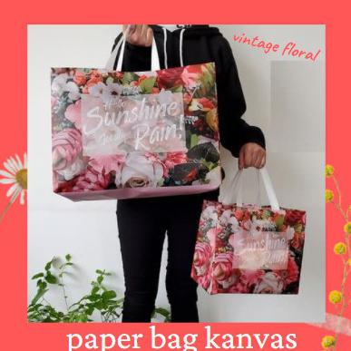 

Goodie Bag Sovenir Spunbond - sunshine pink