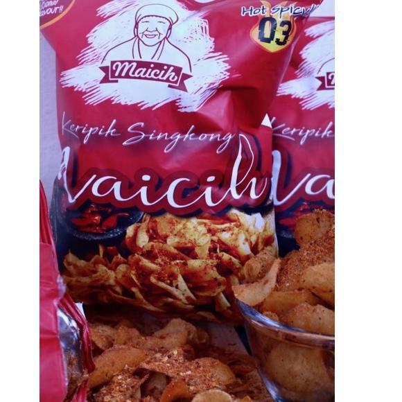 

PROMO 11.11 Keripik Singkong Pedas Maicih Level 3 Kemasan 100gr