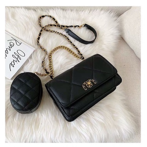 BJ65115 - BLACK/RED/REDWINE - TAS IMPORT TERMURAH TERLARIS BAGSTORE JAKARTA FASHION WANITA ZCJ5115