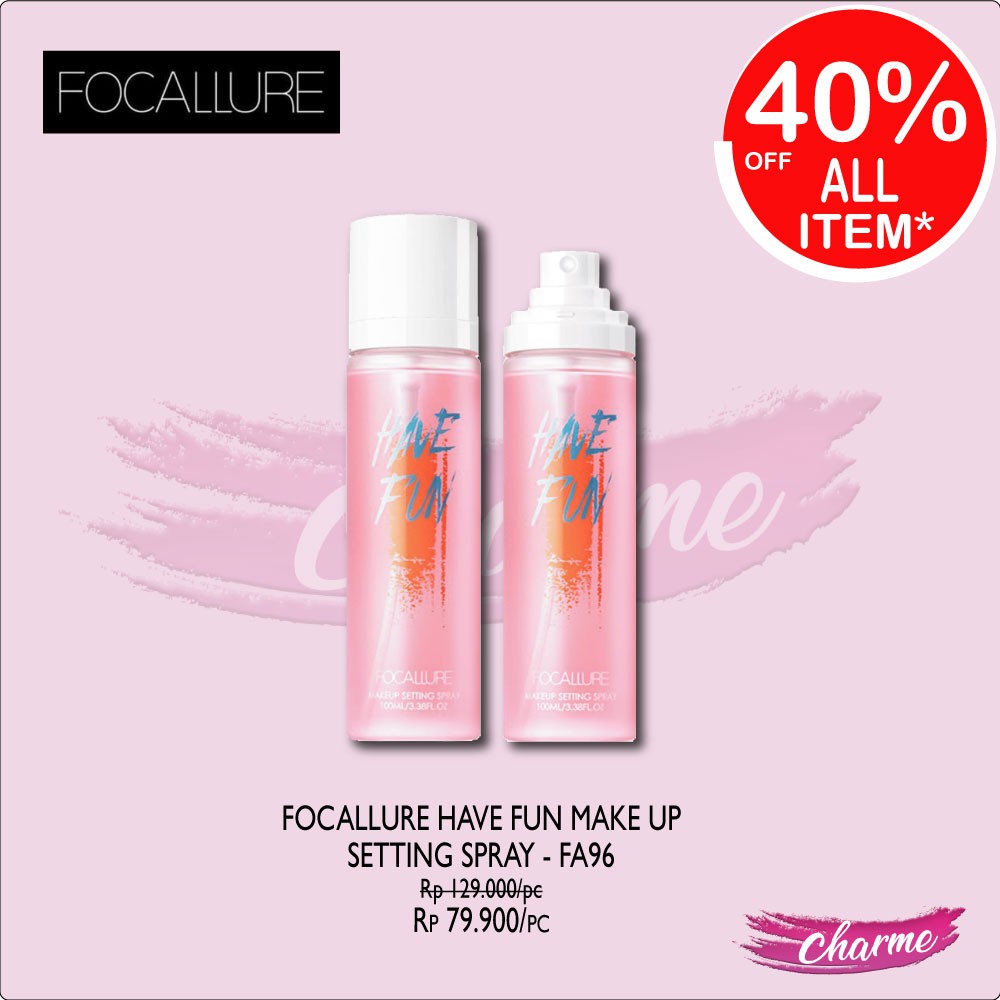 (READY &amp; ORI) Focallure Have Fun Makeup Setting Spray FA96 FA 96 Set Make Up Tahan Lama Waterproof