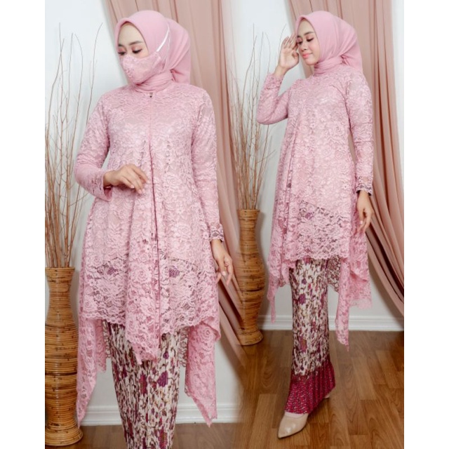 Kebaya Brukat Busui / Kebaya Brukat / Kebaya Mauri Brukat / Kebaya Pesta / Kebaya Wisuda / Kebaya