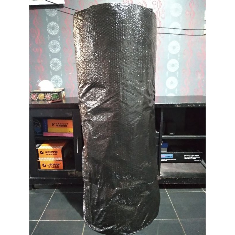 

bubble wrap hitam tambahan packing aman