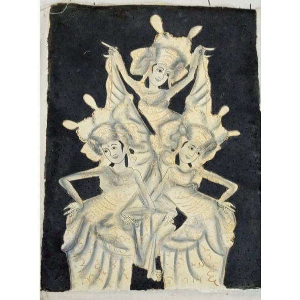 LUKISAN KANVAS / LUKISAN BALI / 60X80