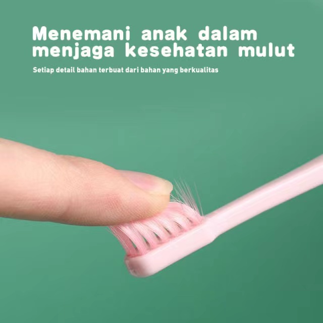 Sikat Gigi Anak Kartun 3pcs / Toothbrush Set 3 Pcs / Sikat Gigi Set Anak Untuk 2-5 Tahun