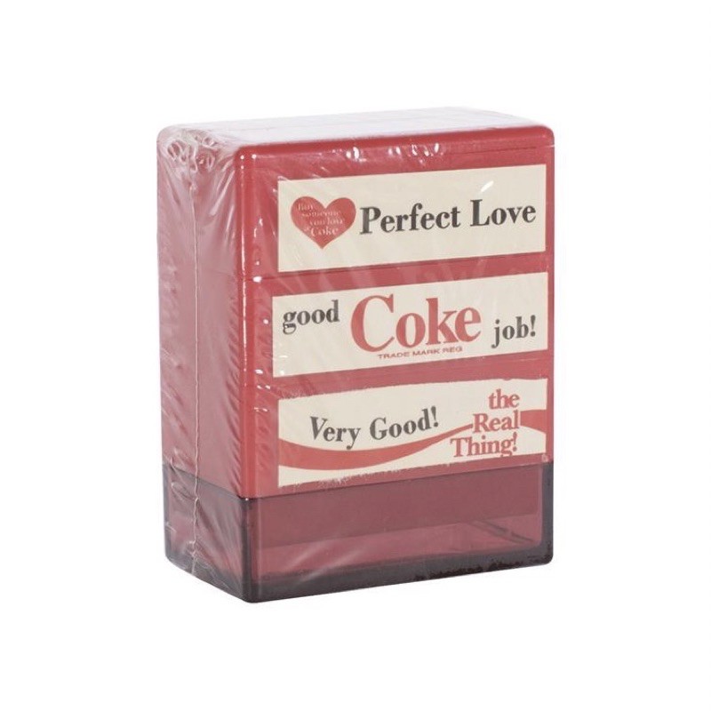 

Mini Stamp Set Coca Cola Vintage / Ink Stampel / Stemple Motif Coca Cola