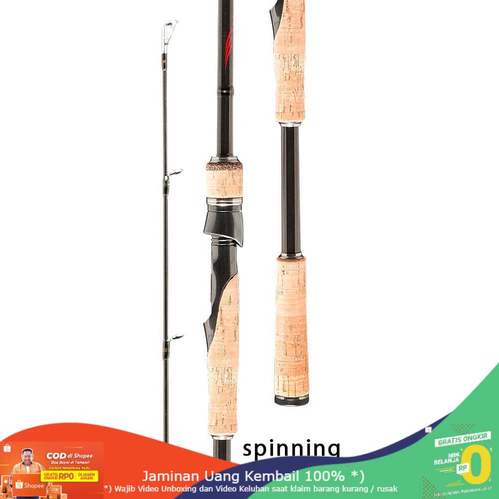(BISA COD) RVOSTR MS.X Joran Pancing Spinning Carbon Fiber