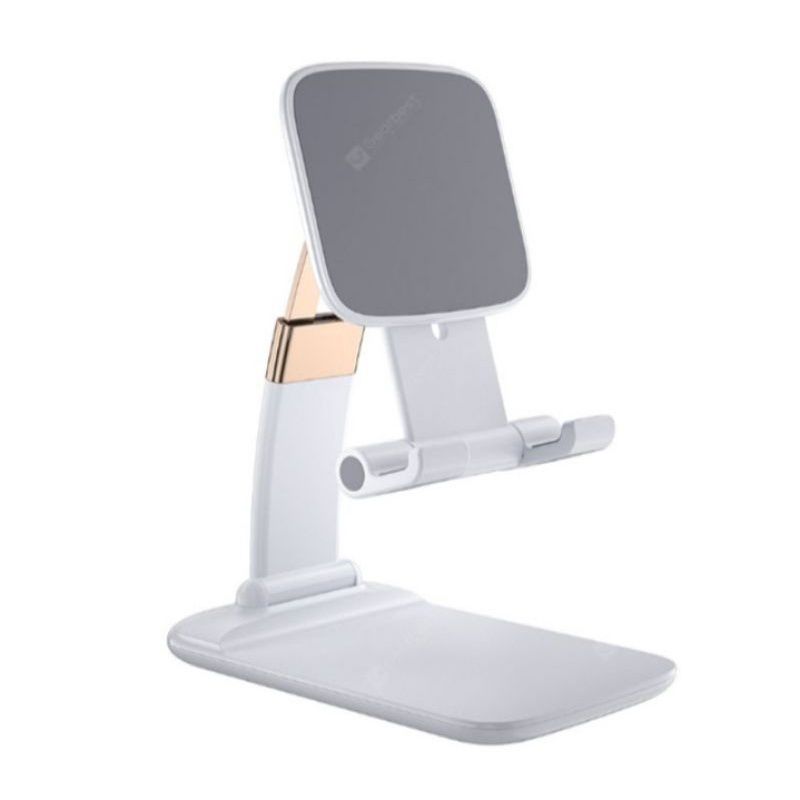 F5 PHONE HOLDER MEJA STAND HP TABLET HOLDER MULTIFUNGSI FOLDING