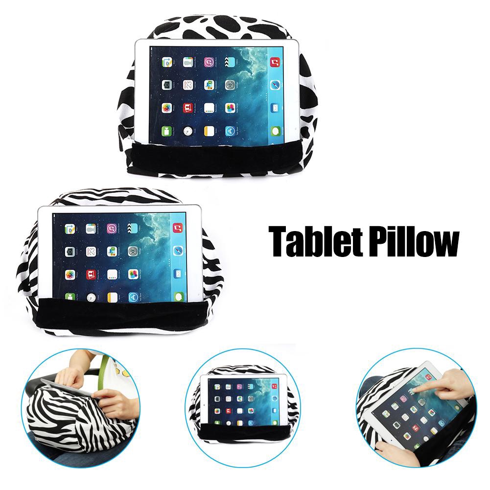 Tablet Pillow Sofa Reading Pillow Tablet Cushion Beanbag Lap Stand