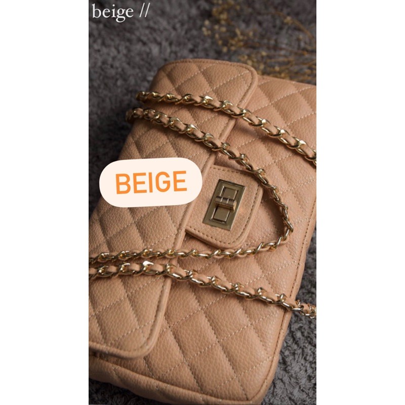 boston bag beige by local id