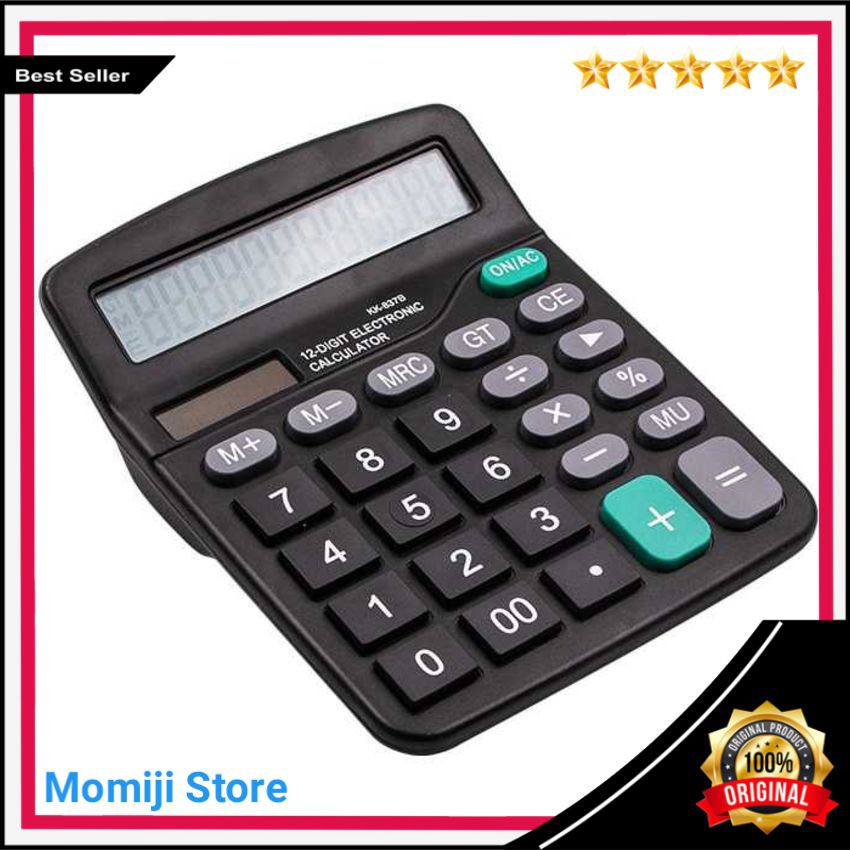 

Promo Kalkulator Elektronik 12 Digit Calculator Alat Hitung