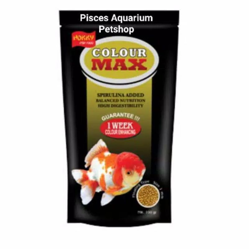 HOKKY COLOUR MAX - PAKAN IKAN KOKI RANCHU KOI KURA KURA