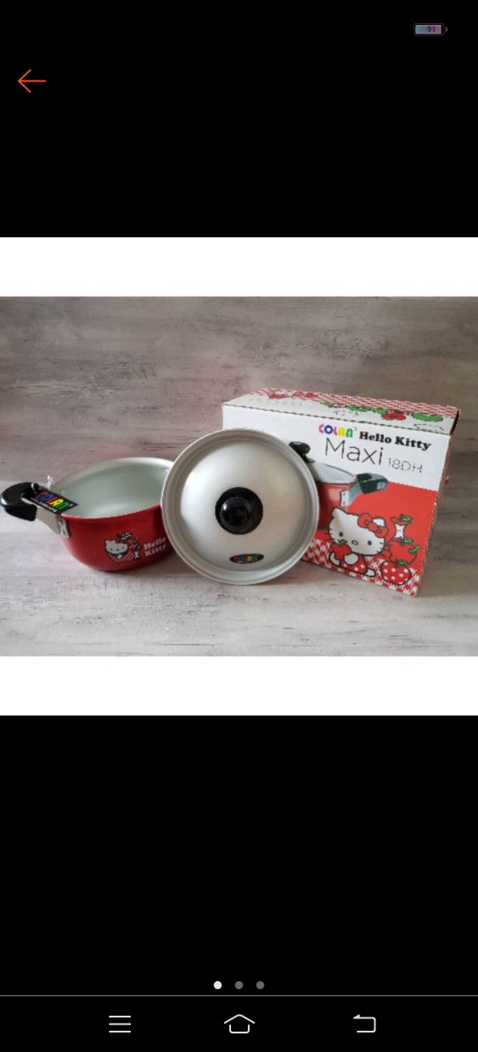 Panci Maspion Hello Kitty Panci Serbaguna Alat Dapur Karakter 16 Cm Alat Masak