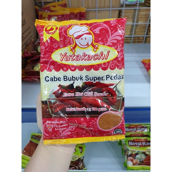 

cabe bubuk super pedas 100gr