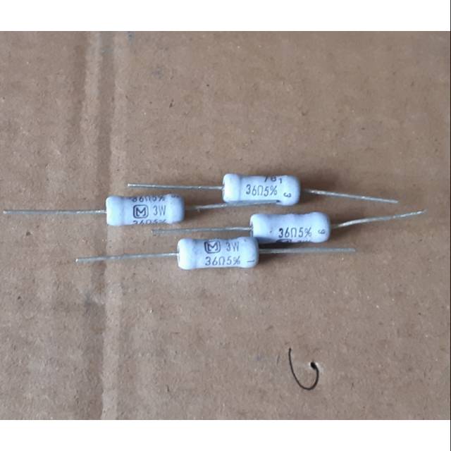 Resistor Panasonic 36 ohm 3watt 5% original