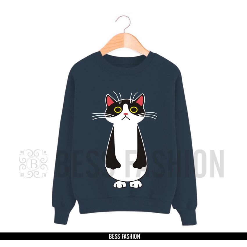 Bess - Sweater Lengan Panjang Murah / Sweater CAT STAND