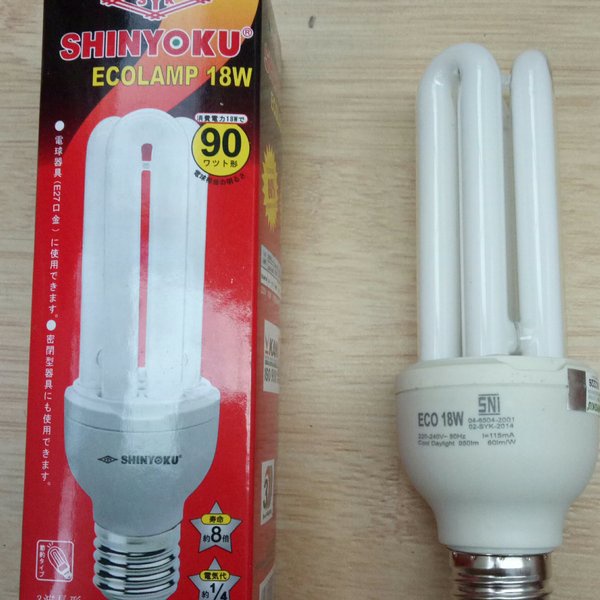 Shinyoku Lampu Hemat Energy Ecolamp 18w 18WATT 18 WATT