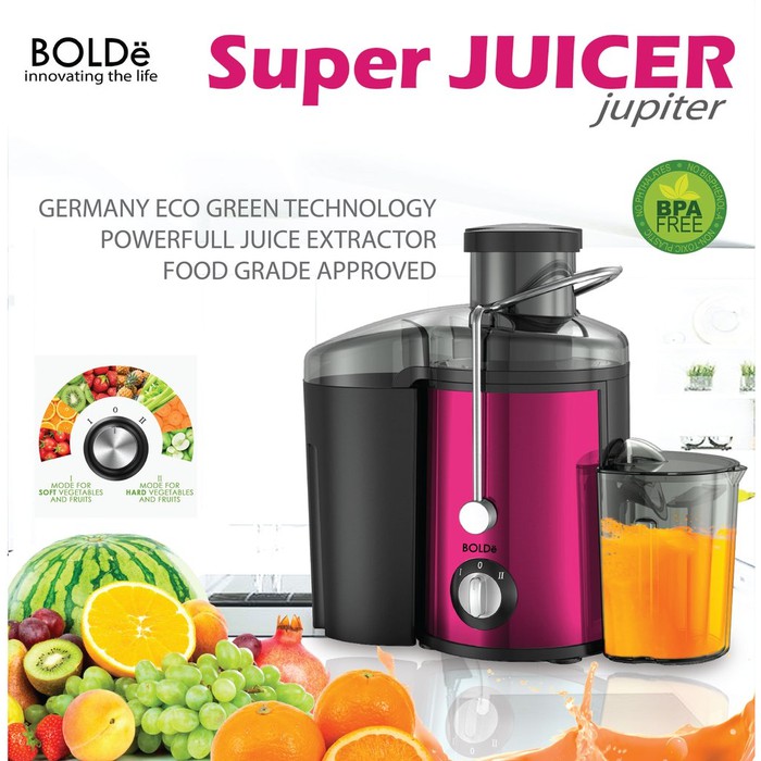 BOLDE Juicer SUPER JUICER Jupiter Bolde Juicer Bolde Blender Jus Juicer Buah Jus Buah Asli