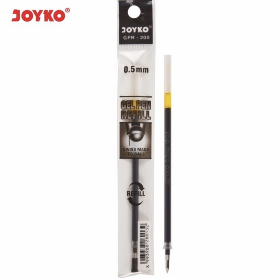 

Gel Pen Refill / Isi Ulang Pen / Isi Pulpen Joyko GPR-200 / 0.5 mm
