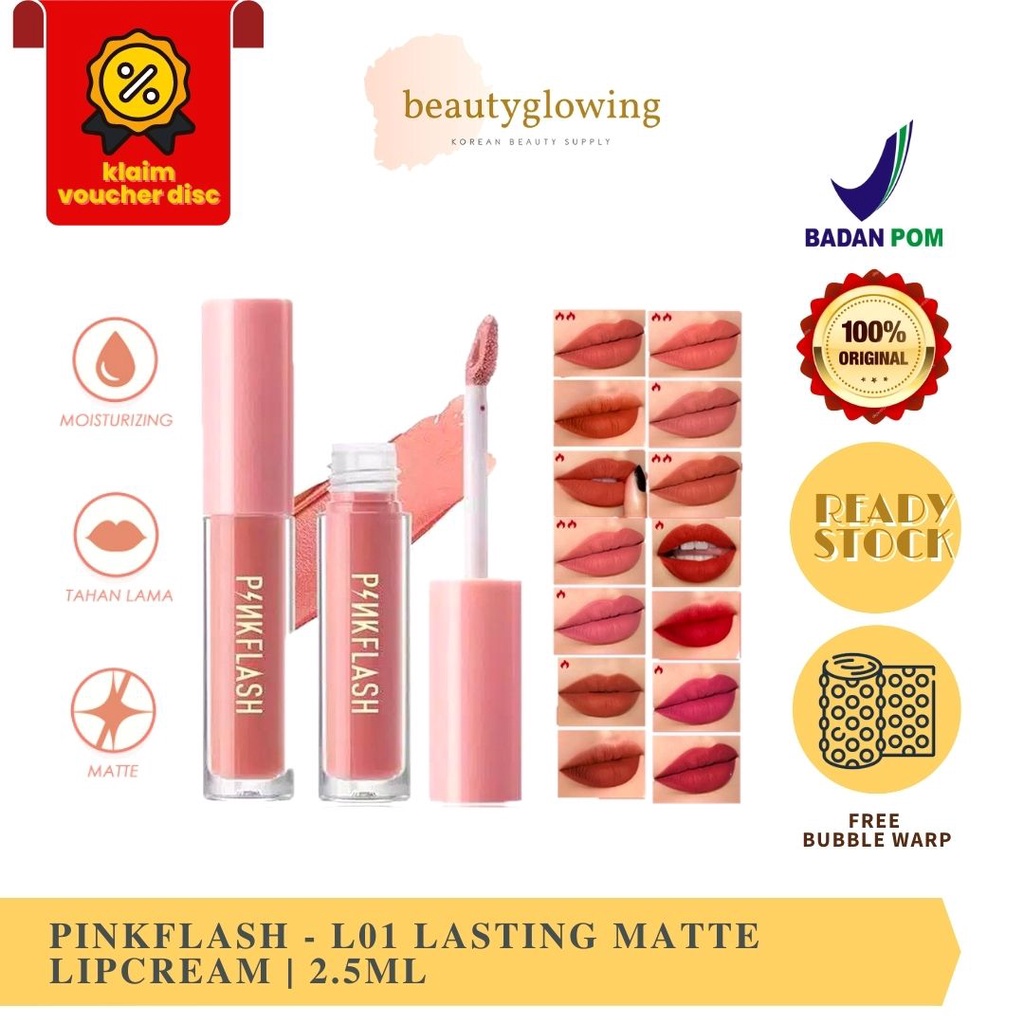 PINKFLASH L01 LASTING MATTE LIPCREAM