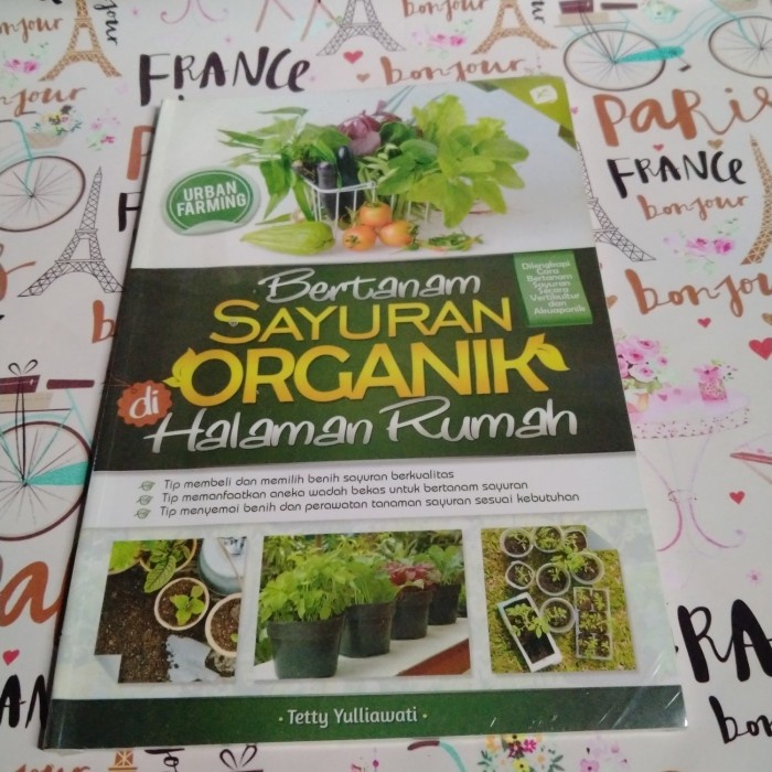 Buku Bertanam sayuran Organik