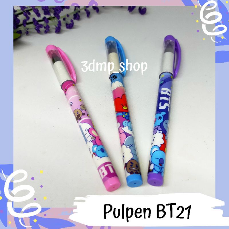 Pulpen BT21 BTS KPOP GEL