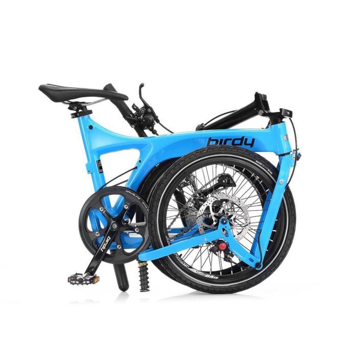 TERMURAH IMPOR Sepeda Lipat Jerman Birdy City 9 SP Lime Green 2020