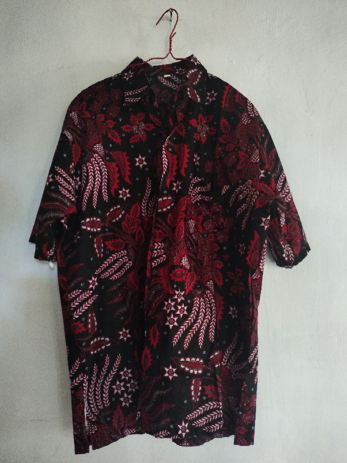 Kemeja Batik Pria Ppbtk07 Modern Lengan Pendek Casual Modis Trendy Masa Kini M L Xl Asli Pekalongan
