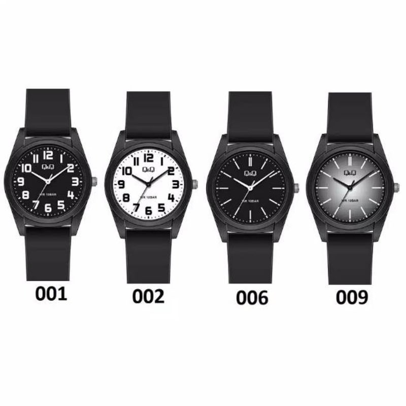 Q&amp;Q QNQ QQ Original Water Resist Watch Jam Tangan tali karet VS22J011Y