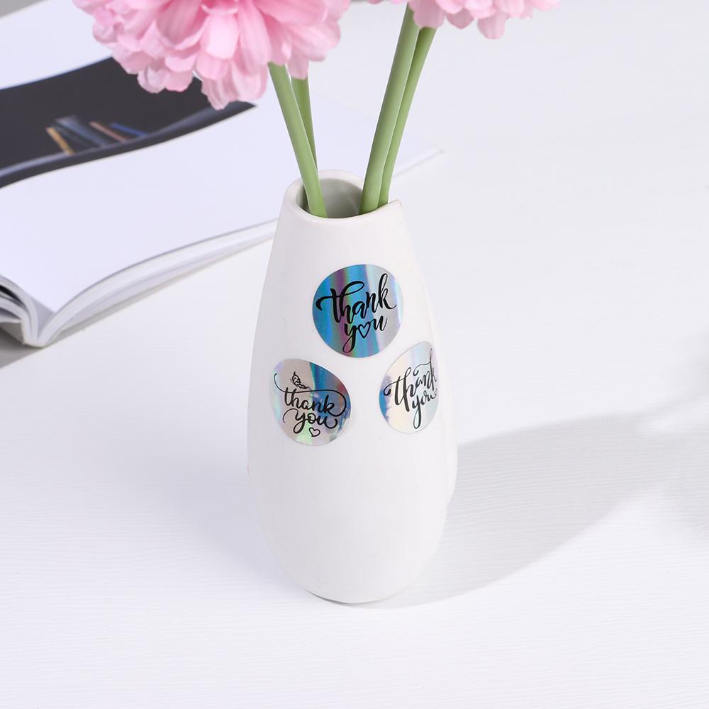 Preva 500pcs1/1.5inch Terima Kasih Untuk Mendukung Pelangi Bisnis Kecilku Untuk E-Commerce Online Eceran Label Perekat Diri